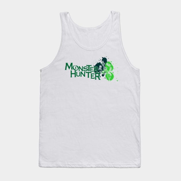 Monster Hunter TRI - GREEN Tank Top by MinosArt